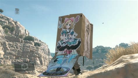 anime girl box metal gear solid 5|How do i get a cute anime girl on my cardboard box :: METAL .